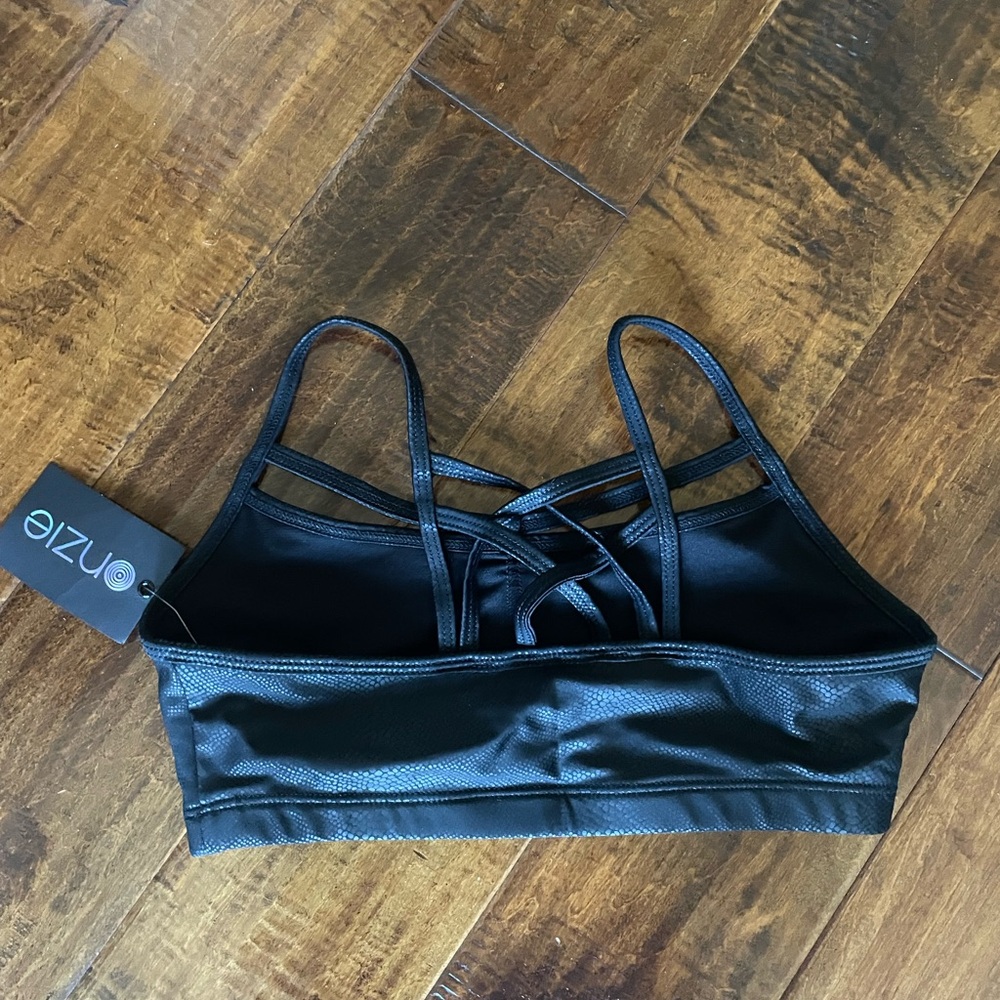 Onzie Black Strappy Bandeau